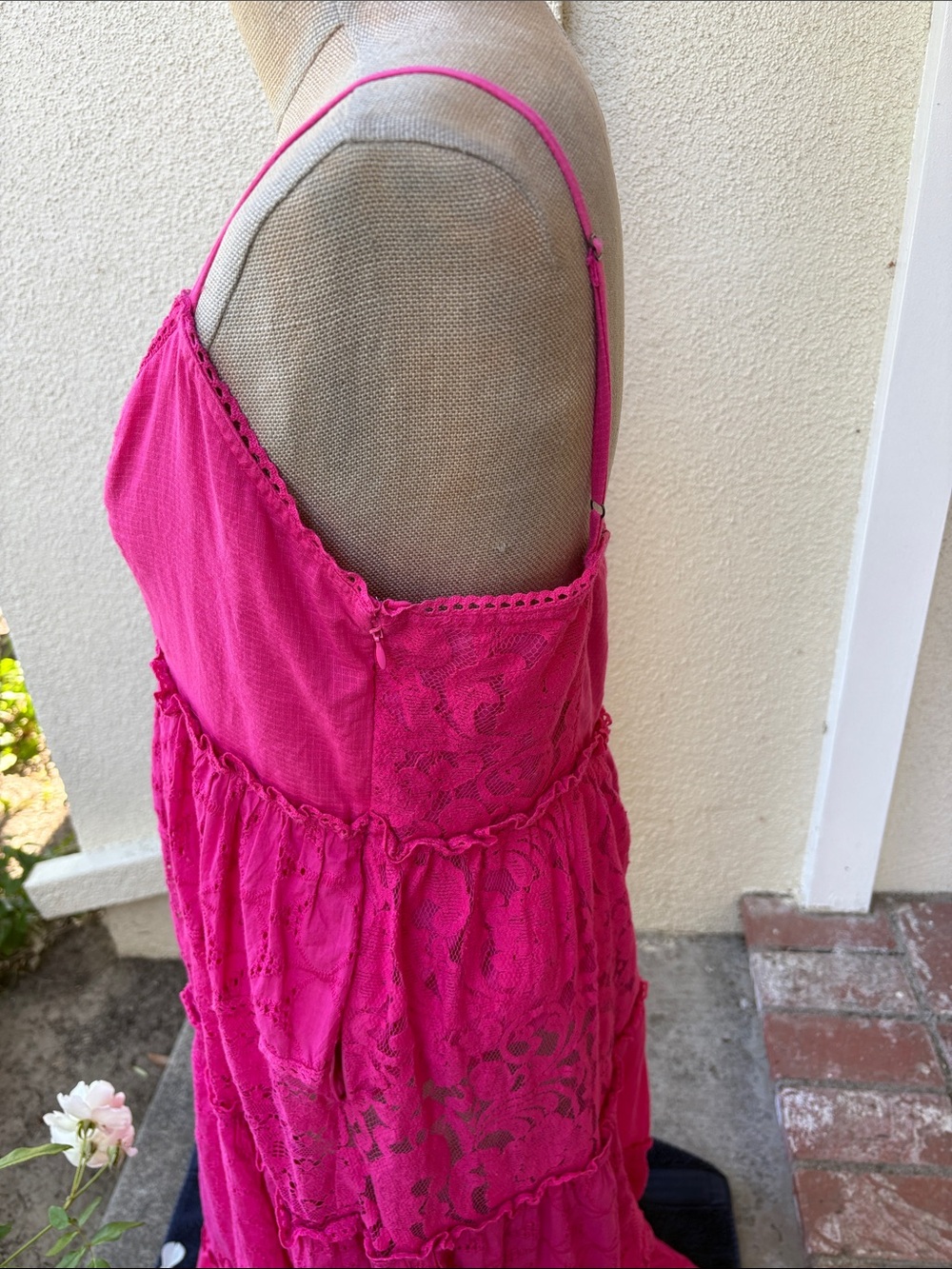 Anthropology’s Bhanuni by Joyti beautiful Laced Maxi tiered Sundress - Picture 7 of 14